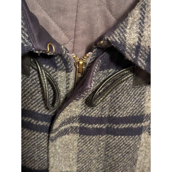 daniel cremieux Signature Collection Mens Size XL Wool Blend Peacoat Toggle - Picture 4 of 16